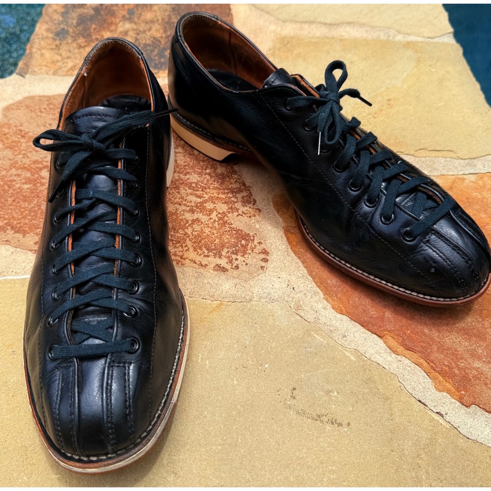 Hyde Hylete Factory 260 Black Leather Goodyear Welt Oxford Shoes USA 10.5